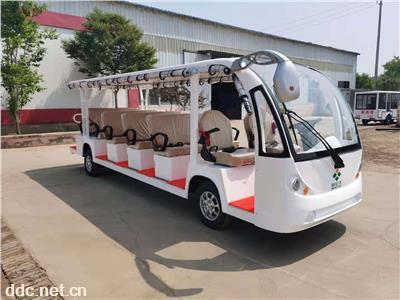  凯驰电动观光车 8 11 14 18 23座景区游览车定制